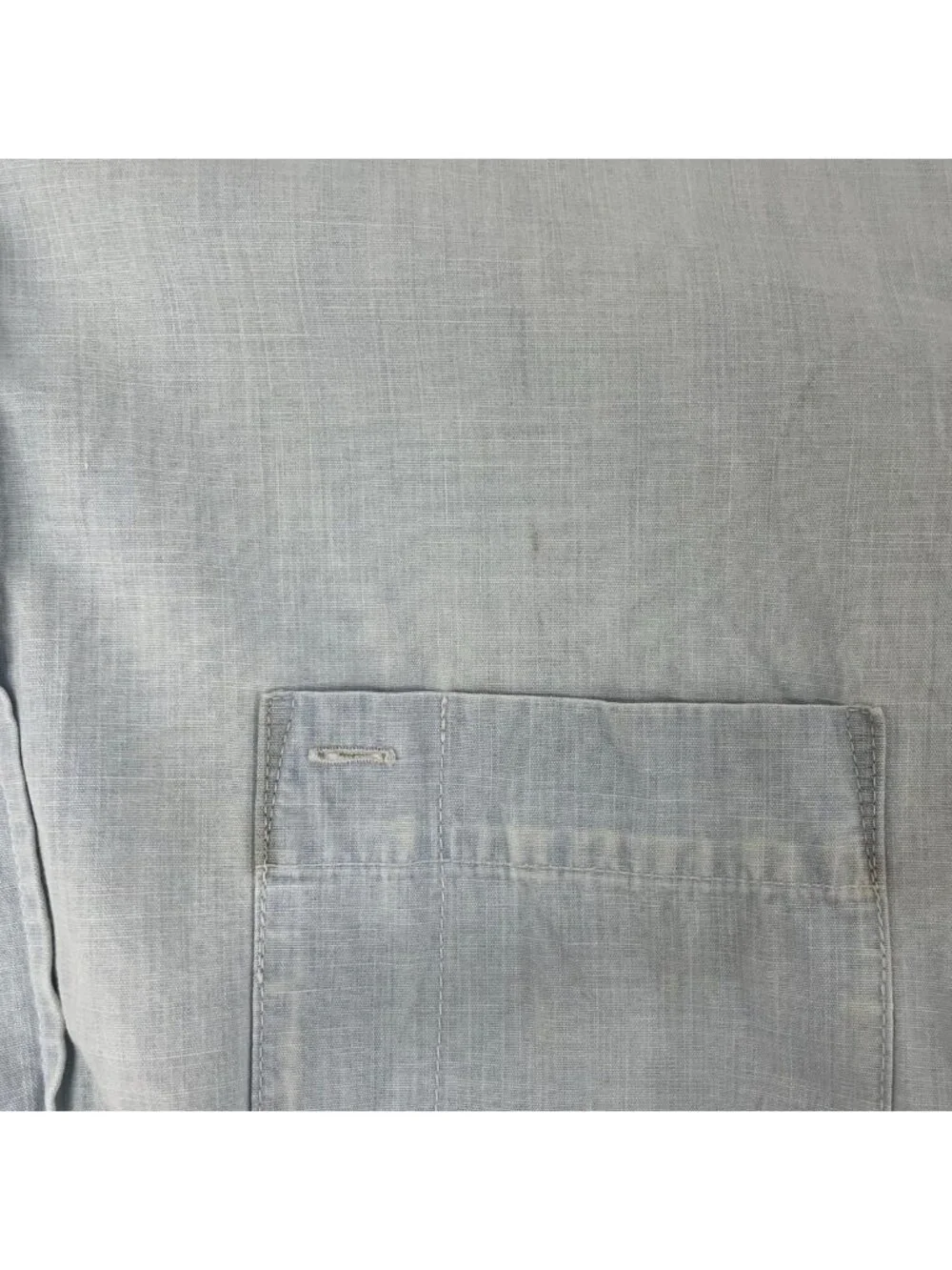 Balenciaga Thepowerofdreams Blue Back Print Oversize Denim Shirt 37 - Picture 9 of 10